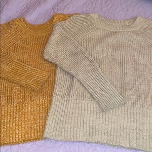2 sweaters!